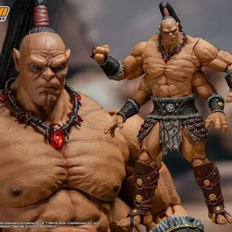 Goro Three-Head Configuration Hot Blood Original Storm Toys 1/12 Mortal Kombat X Anime Action Figures Model Toy Boys' Toy Giftx