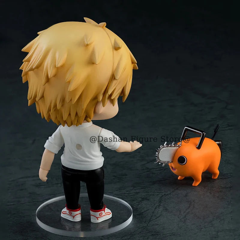 Anime Chainsaw Man Action figure Denji Pochita Figurine Cute Figures  Movable #1560 Collection Car Ornaments Model Toys