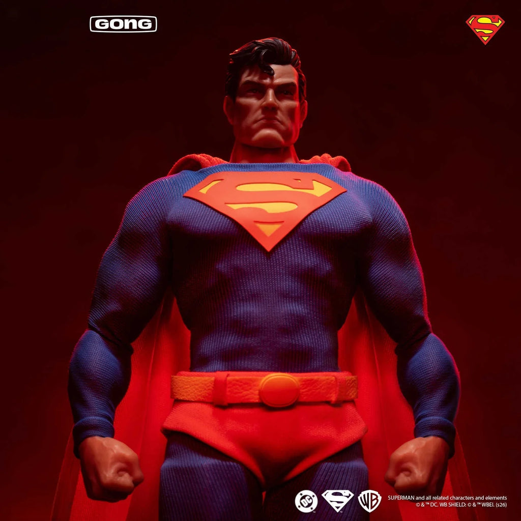 Genuine 1/16 GONE Batman Hush Series Superman Action Figure Articulated Joints Cloth Outfit High Detail Collectible Model Toy