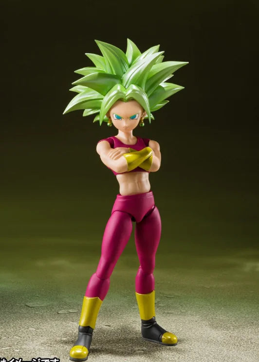 In Stock Bandai S H Figuarts Original Dragon Ball Kefla Doll New Boxed Action Figure Anime Characters Garage Model