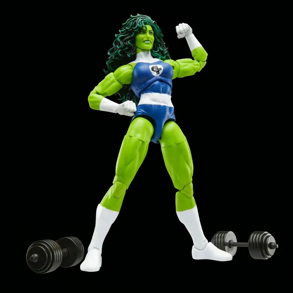 Marvel Legends Fantastic Four Retro Cardback She Hulk 6" Action Figure