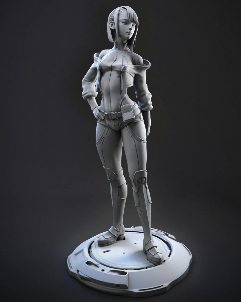 (1/35=50mm,1/24=75mm,1/18=100mm,1/16=120mm) 3D printing ， miniature model resin figure , Unassembled and unpainted kit