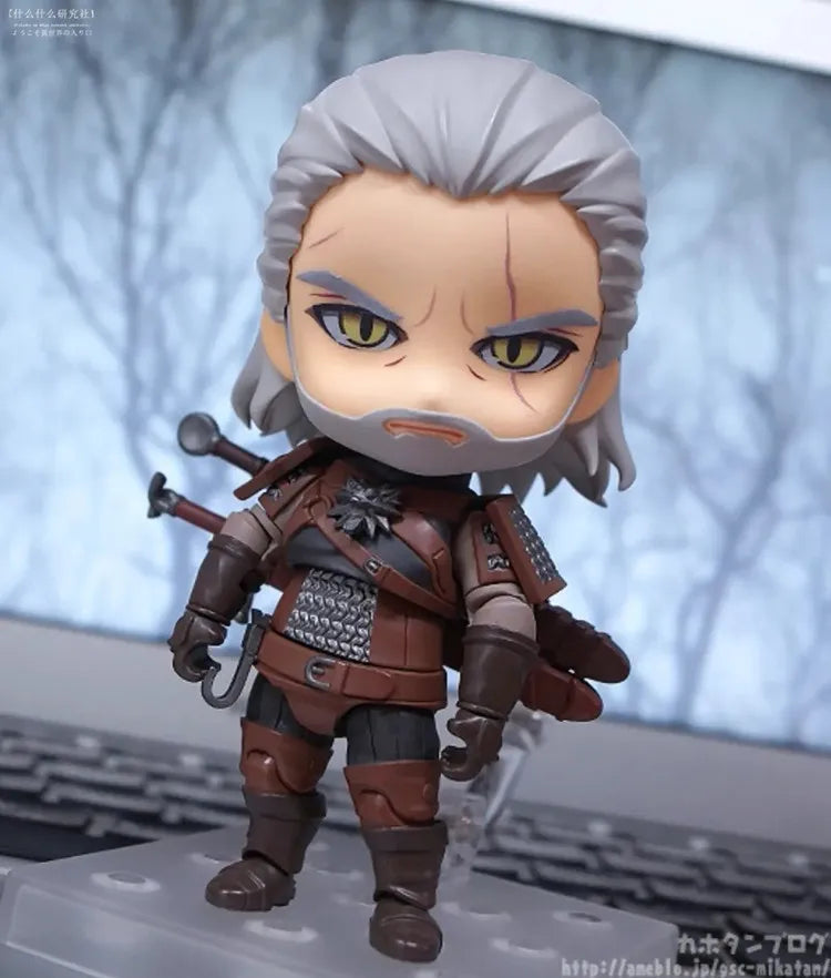 10cm Geralt of Rivia 907 907# Action Figure Toys Christmas Gift Doll With Box