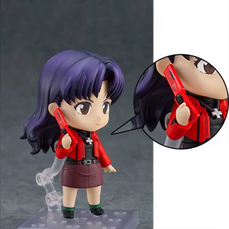 GOOD SMILE COMPANY NENDOROID Genuine EVA Katsuragi Misato figure Movable toy Anime Peripheral Action Figures Doll for Collectors
