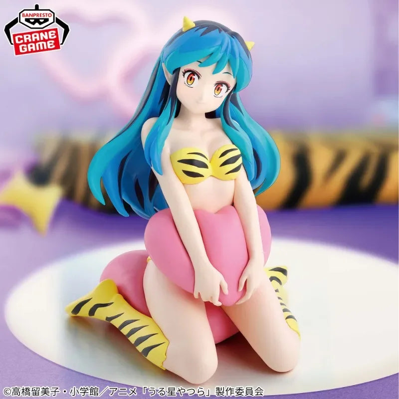 В наличност Оригинална фигурка BANDAI BANPRESTO Urusei Yatsura Lum Lamu Invader Relax Time Vol.3 Аниме Фигурка Играчки PVC Модел Колекция Подарък