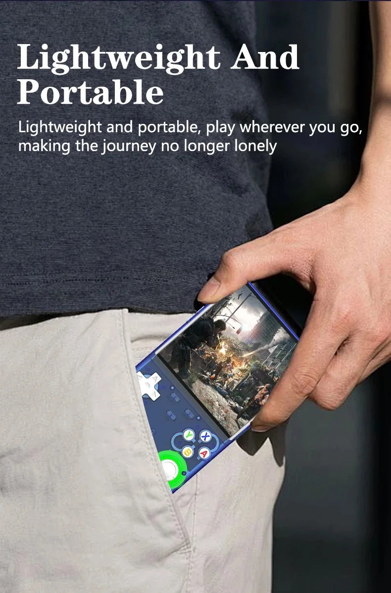 R36 Ultra Console 4.0'' Screen Portable Pocket Retro Handheld Game Console with 20000+ Games Video Consolas  RGB Light Joystick