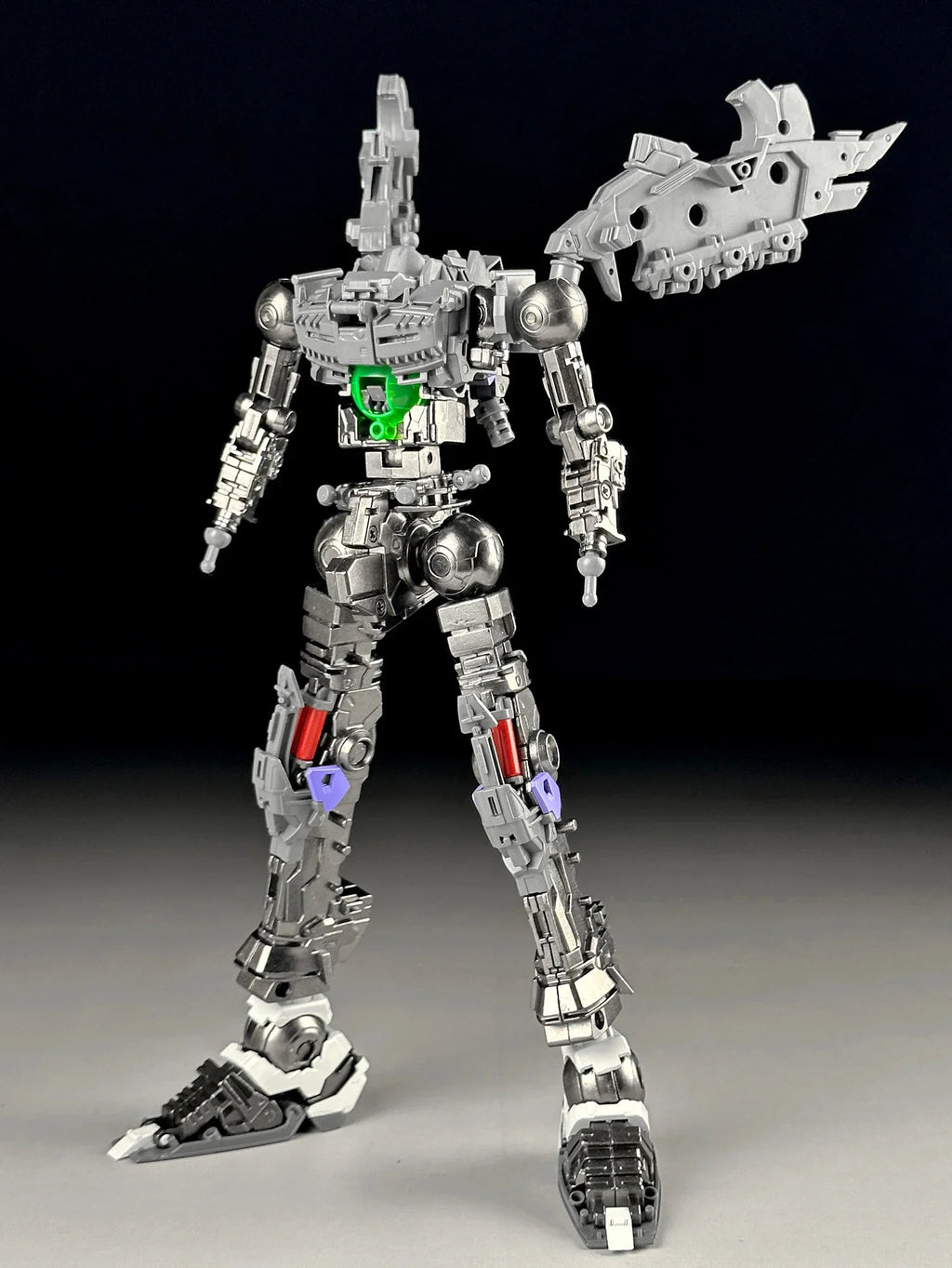V-TIGER VT01 1/100MG Manatee Breeding Model HN Pre-painted Assembled Alloy Skeleton Model Action Toys Gift of Giant Beam Cannon