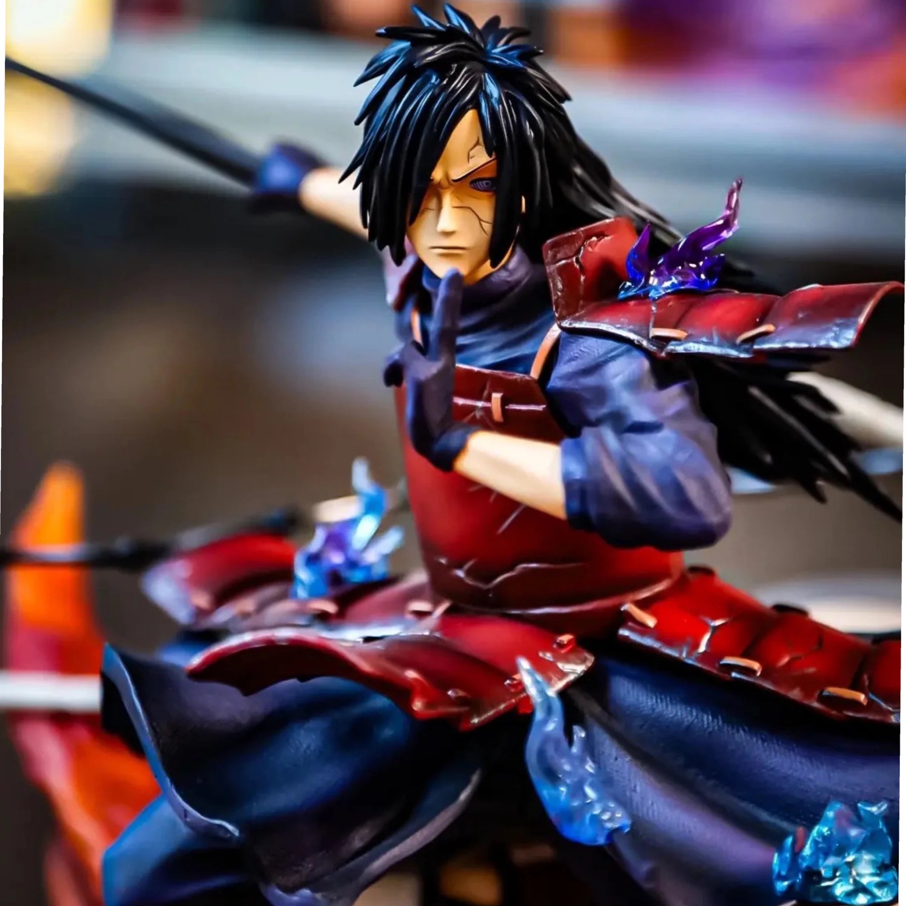 Statue Brother Jt Uchiha Madara Figure Full Fuel Injection Cartoon Animation Figurine Ornaments Acgn Model Gift