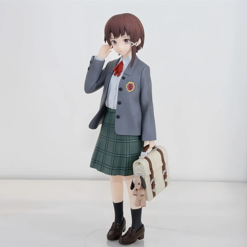 Genuine Gsc Prepainted Pop Up Parade Serial Experiments Lain Iwakura Lain L 23cm Action Figure Model Decoration Toy Gift