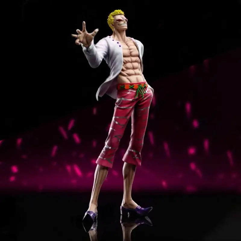 29см One Piece Аниме Фигурка Donquixote Doflamingo Екшън Фигурка PVC Модел Статуя Кукла Колекция Декорация Орнаменти Играчки Подарък