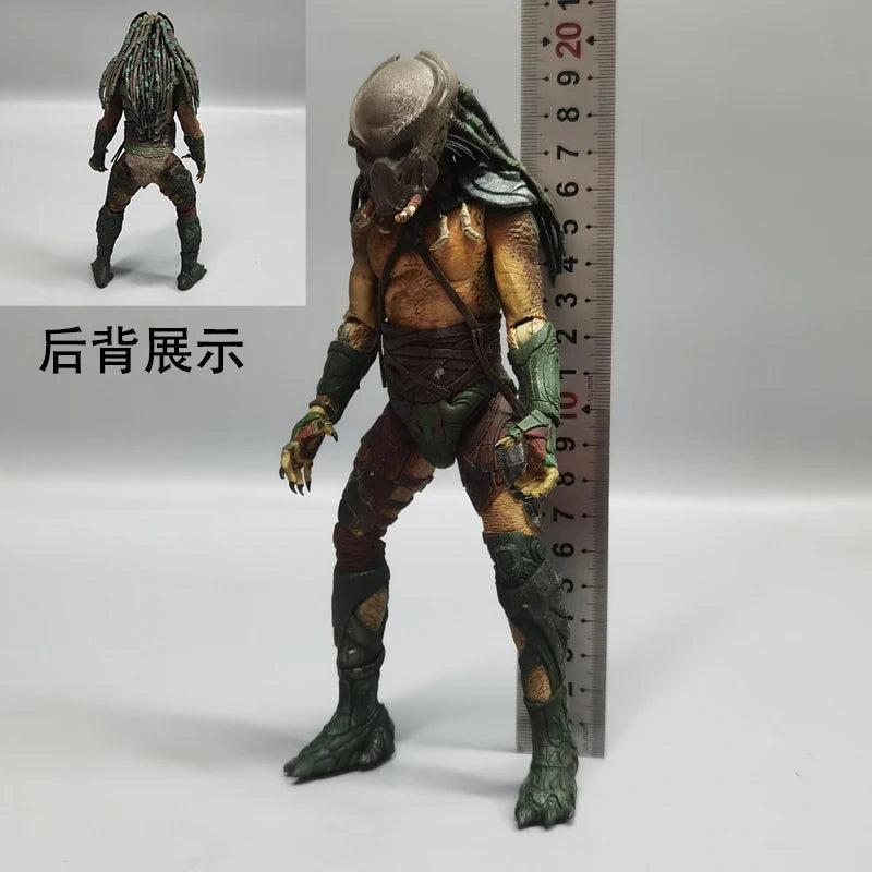NECA Alien Vs Predator 7 Inch Action Figure  Body Model DIY Assembly Fighting Dog Toy Collectible Statue PVC Material