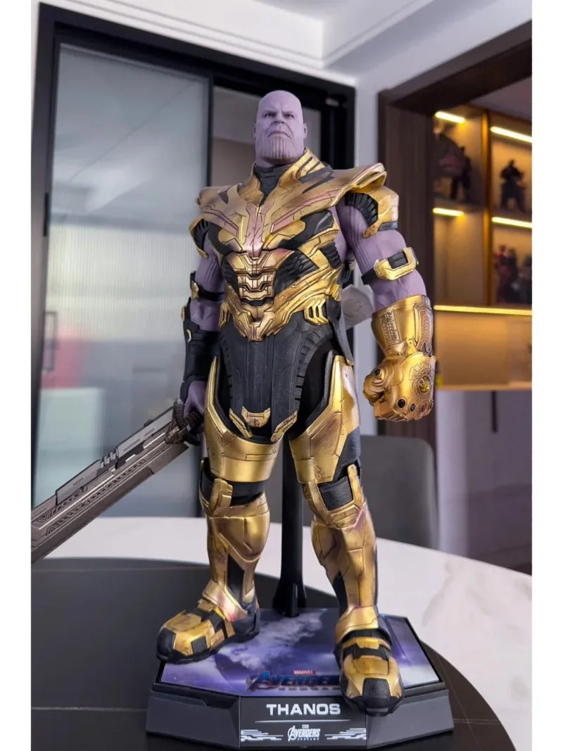 In Stock Genuine Hottoys Ht Marvel Mms529 Avengers 4 Thanos 3.0 Action Figure Collected Surprise Birthday Model Toys Gift
