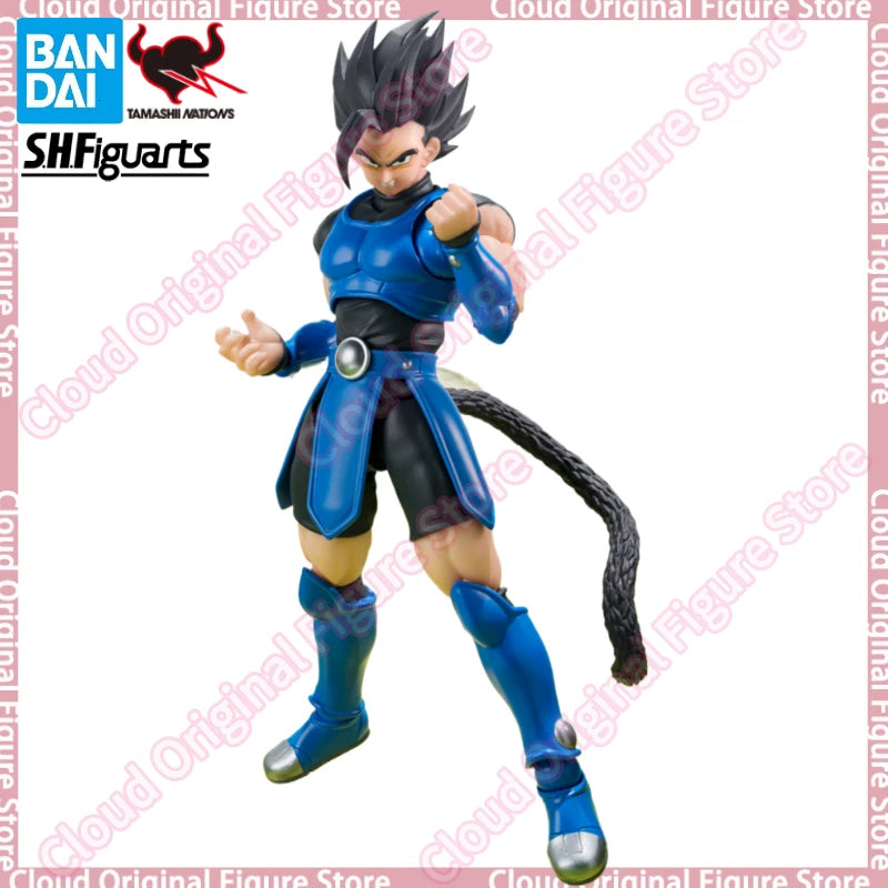 In Stock 100% Original Bandai S.H.Figuarts SHF Dragon Ball Charlotte Pvc 14.5cm Anime Figures Collectible Model Toys
