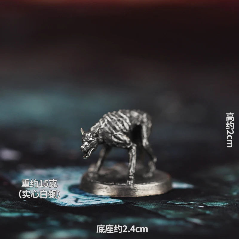 Metall Kupfernickel Resident Evil Soldat Modell Actionfiguren Brettspiel Stück Statischer Zustand Miniatur Ornament Zubehör Spielzeug