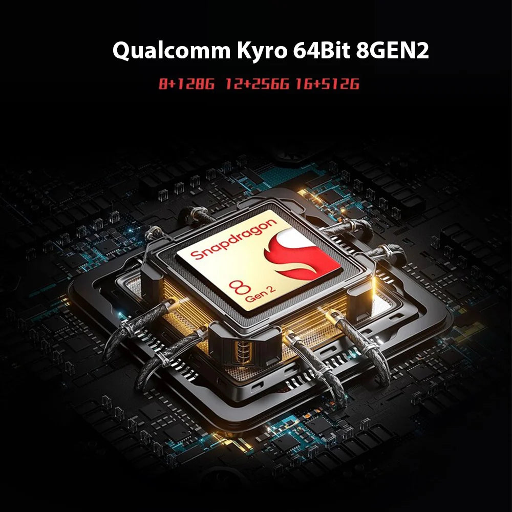 NEW AYN Odin 2 Pro Handheld Game Player 12GB 256G Android 13 6.0Inch IPS Touch Screen 8GEN2 8000mAh Battery Wifi 7 Bluetooth 5.3