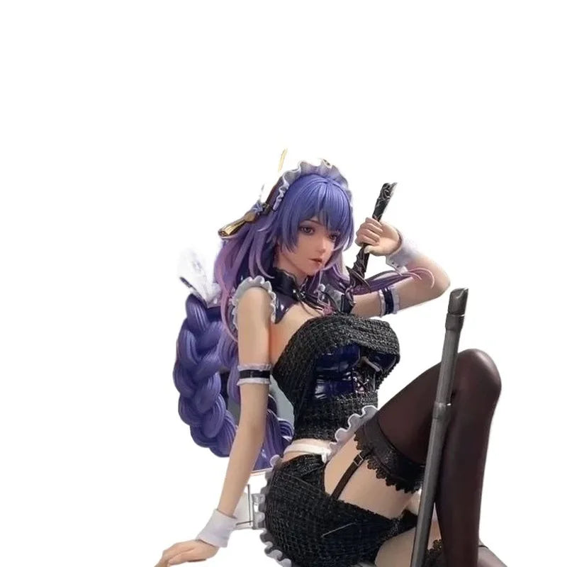 42cm Genshin Impact Raiden Shogun Figure Bath Scene Anime Game Pvc Collectible Model Statue Large Size Beauty Girl Figurine For