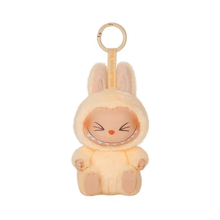 Authentic Pop Mart THE MONSTERS LABUBU Sitting Party Series Vinyl Plush Blind Box Figurine Pendant Labubu Original Collection