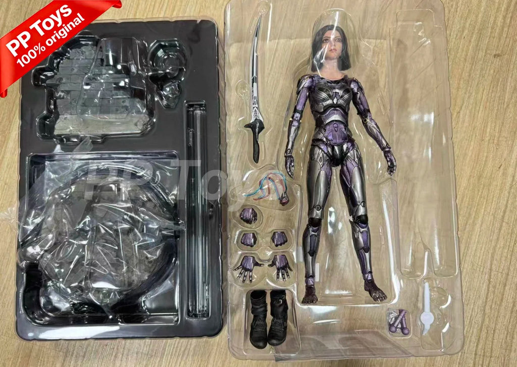 HT HOTTOYS-Anime Action Figure, Collection Toy Model, Hobbies Gift, Battle Angel, Alita, Gunmen, 1/6, MMS520, in Stock