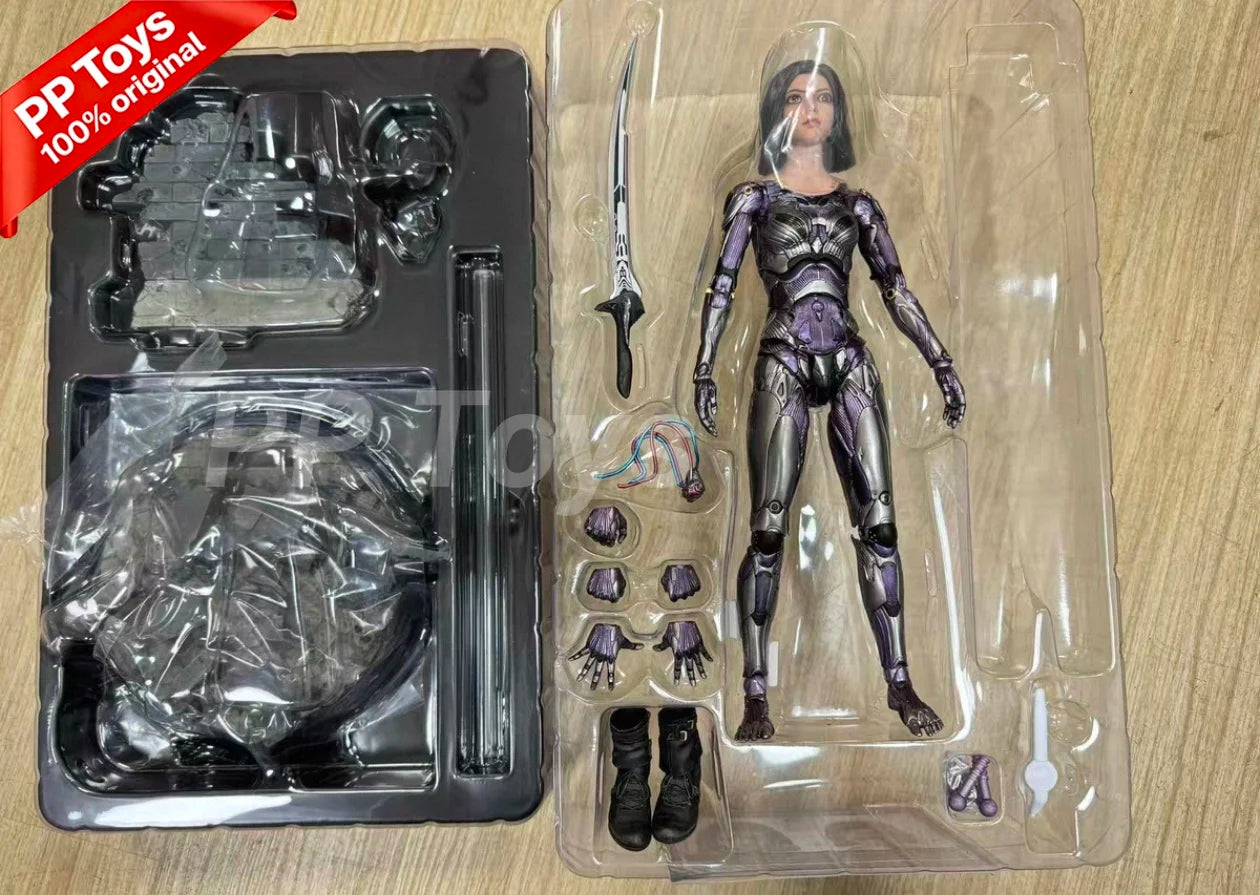 HT HOTTOYS-Anime Action Figure, Collection Toy Model, Hobbies Gift, Battle Angel, Alita, Gunmen, 1/6, MMS520, in Stock