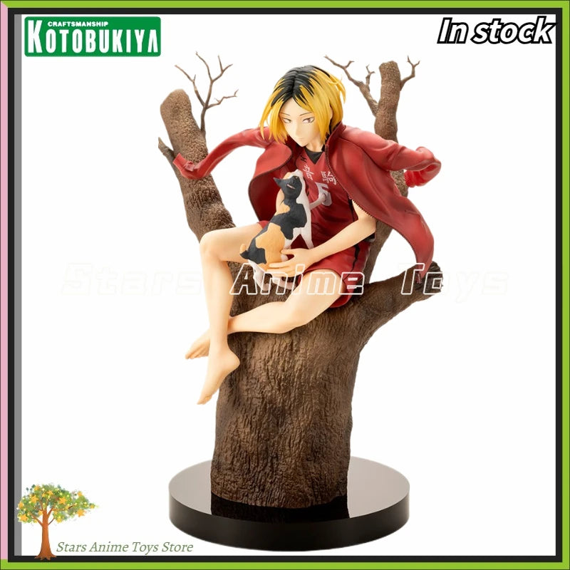 Original Kotobukiya ARTFX J Haikyuu!! Kozume Kenma Animation Figure Collection Ornaments Model Toy