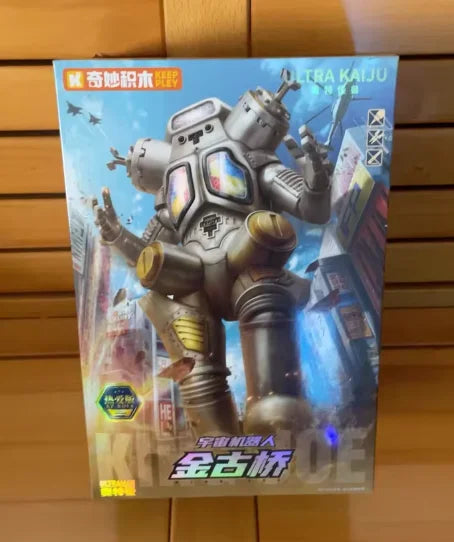 Keeppley Mecha Robot King Joe Building Blocks Set Sci-Fi Model Kit Armor Action Figure Toy Kids Adults Gift Christmas Birthday