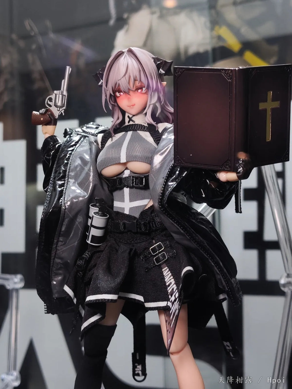 【Original】HASUKI Pocket Art PA009 Succubus Nun-Flid 1/12 Action Figure Model