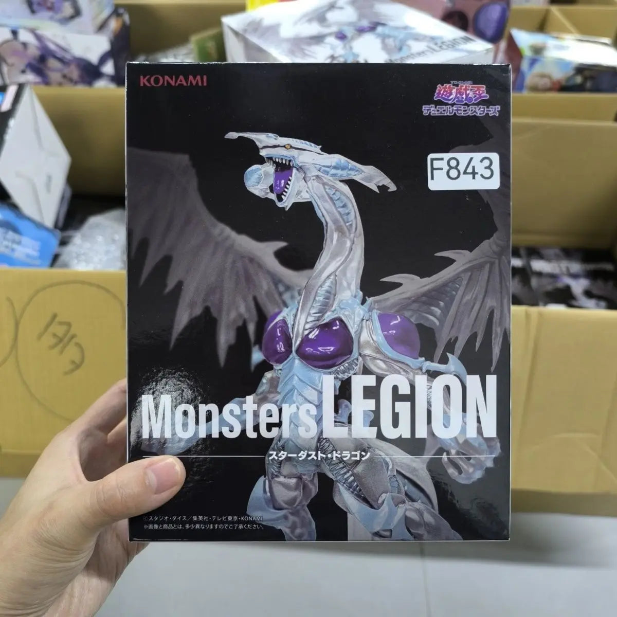 Genuine KONAMI Yu-Gi-Oh!  Equal Arts Chaos Warrior figure model collectible toy