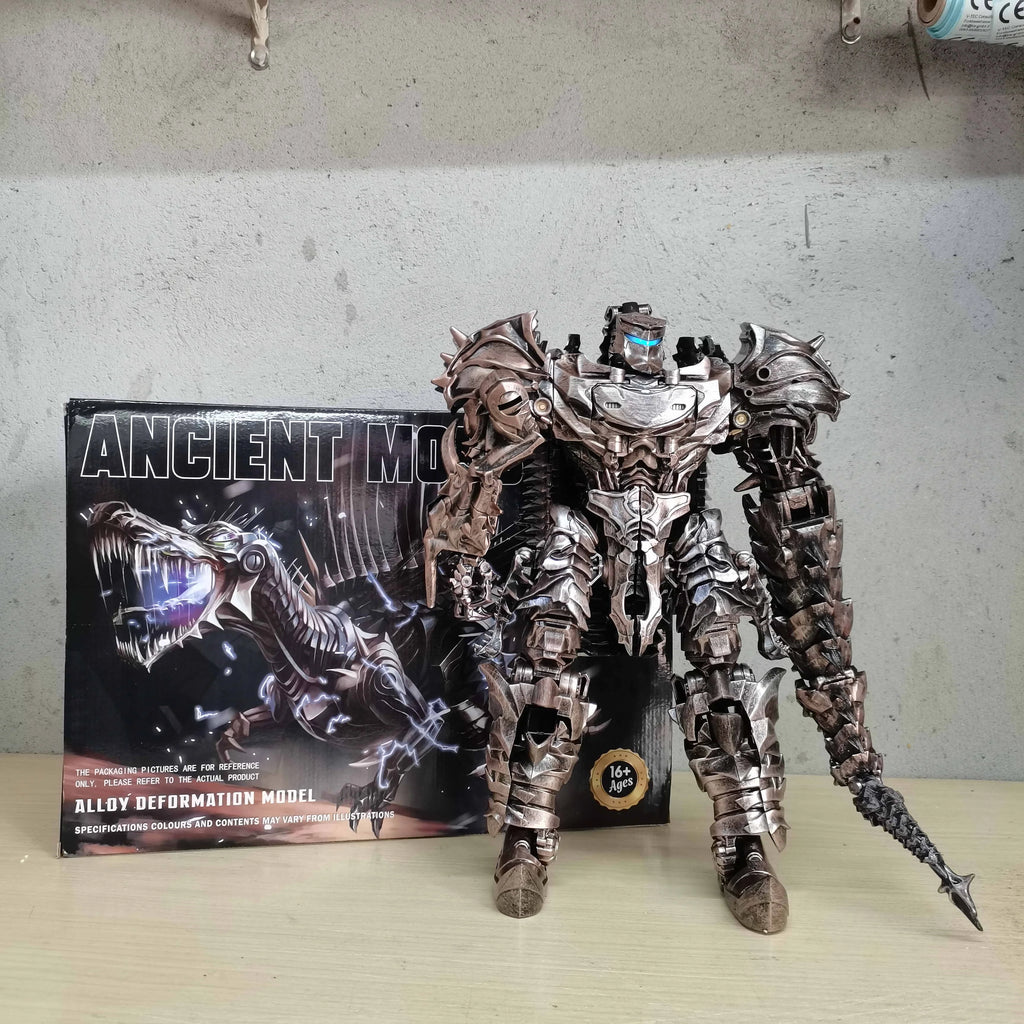 Transformation Toys Scorn LS11 Action Figure 37cm Dinobots Ancient Behemoth Dinosaur LS-11 Grimlock G1 Anime Model Gift