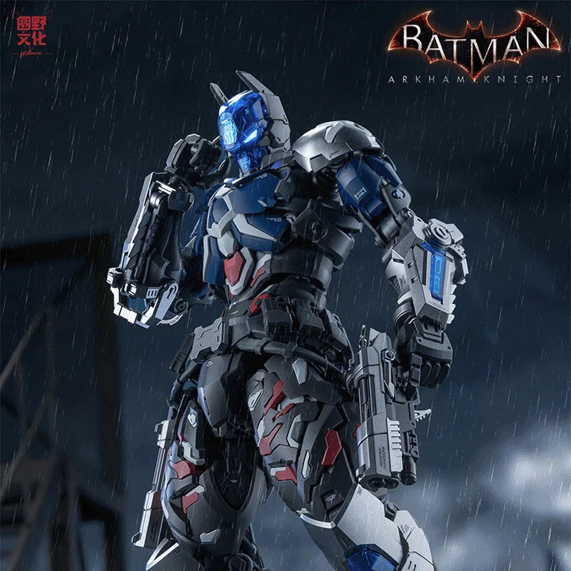 Original HEMOXIAN Arkham Knight Assembly Model YuanYe Over Zero Batman Action Figures 1/10 Statue Collection Kid Toy Gift