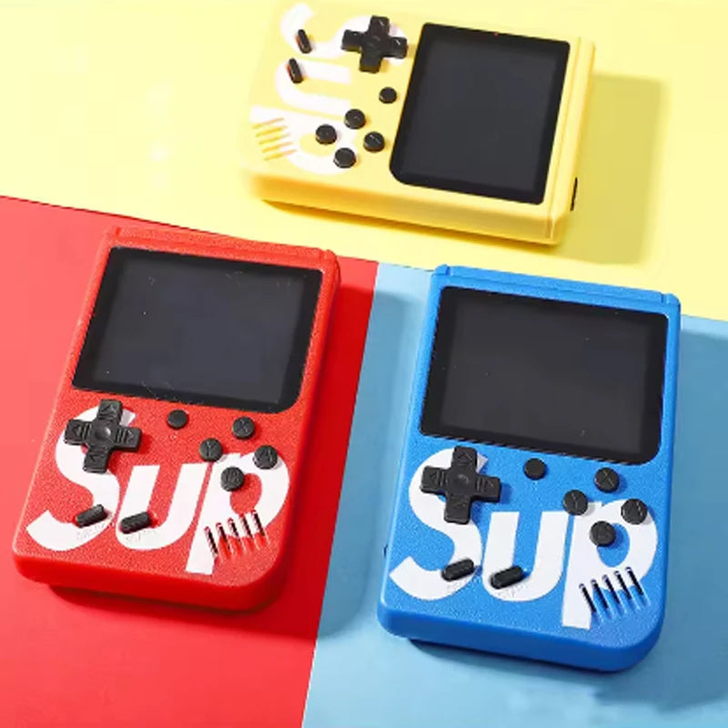 500-in-One Classic Mini Handheld Console for Children and Students: A Nostalgic Macaron-Style Handheld Game Console