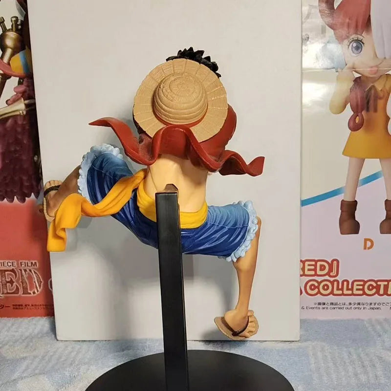 Bandai Banpresto MAXIMATIC One Piece Monkey D. Luffy Special Edition Kindergeschenk Anime-Figur Schreibtischdekoration Geschenkmodell