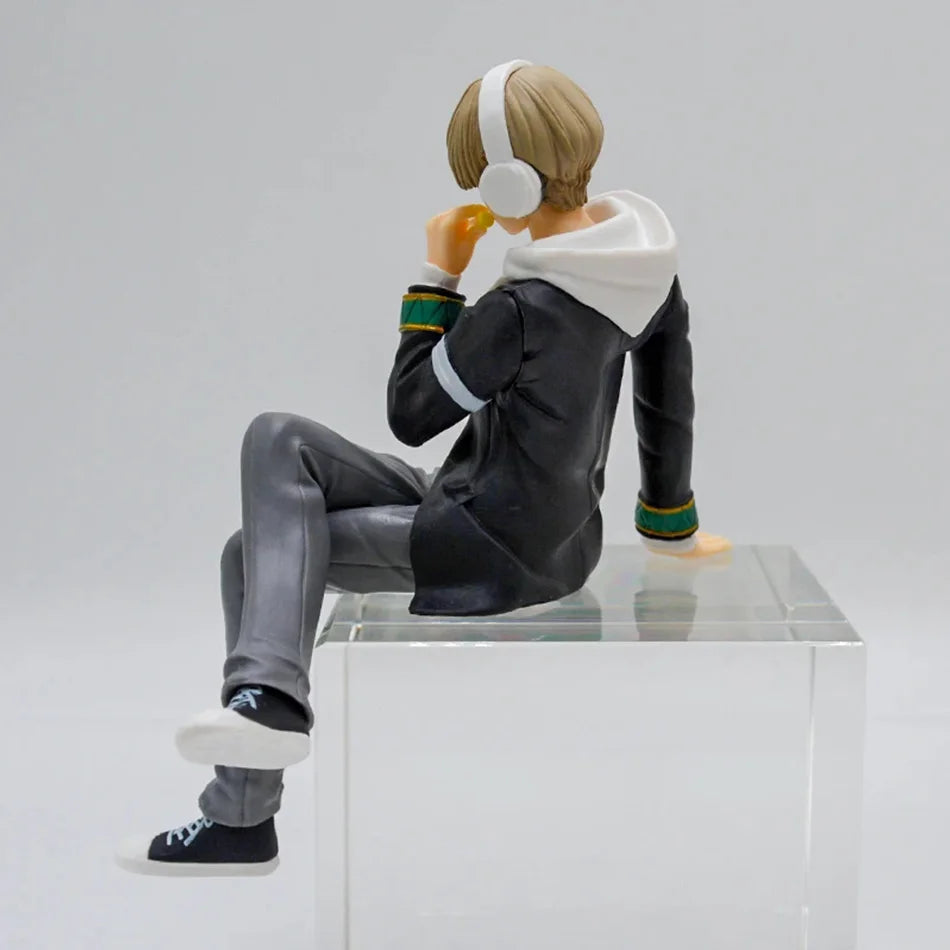15CM Anime WIND BREAKER Sakura Haruka Figure Kaji Ren Noodle Stopper Figure Sitting Model Toy Gift Doll Aciton Figure