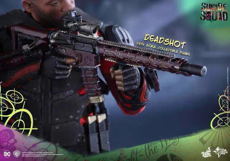 【In Stock】Hot Toys MMS381 X Suicide Squad Deadshot 1/6 Action Figure Toy Ornament Gift