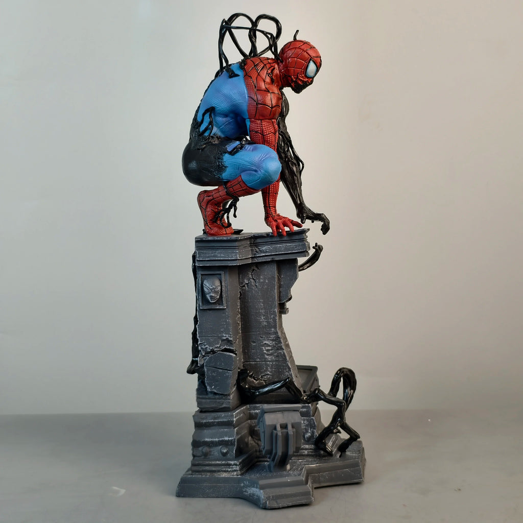 37cm 14.5 inch Anime Spider-Man Figures Pvc Statue Desktop Ornamen Collection Statue Model Decoration Room Desk Toys Gifts