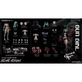 1/12 Romankey X COWL GUN GIRL Jessica Aster Reparaturversion Actionfigur Spielzeug für Jungen/Mädchen/Kinder / Weihnachtsgeschenk Modellornamente