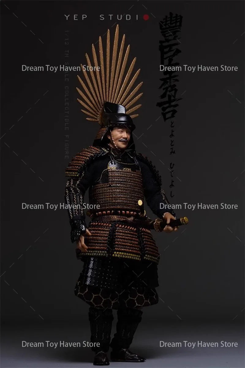YEP STUDIO NO.0009 1/12 Scale Men Soldier Taikou Toyotomi Hideyoshi Full Set 6Inch Action Figure Model Collection Toys