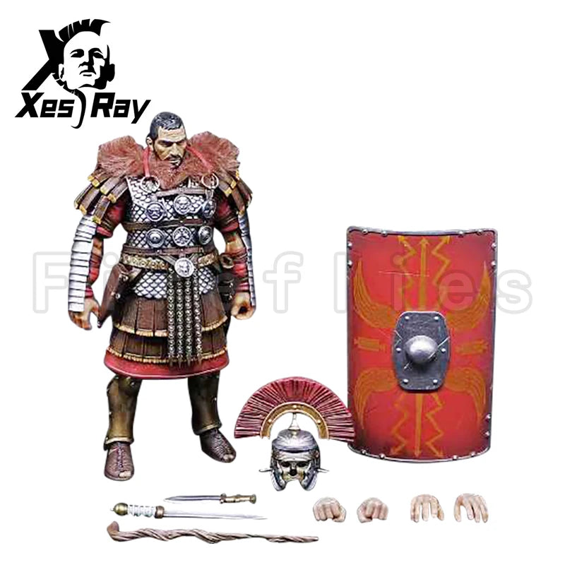 1/12 7inches XesRay Fight For Glory Action Figure Combatants Wave 4 Centurion Marcus Anime Model Gift