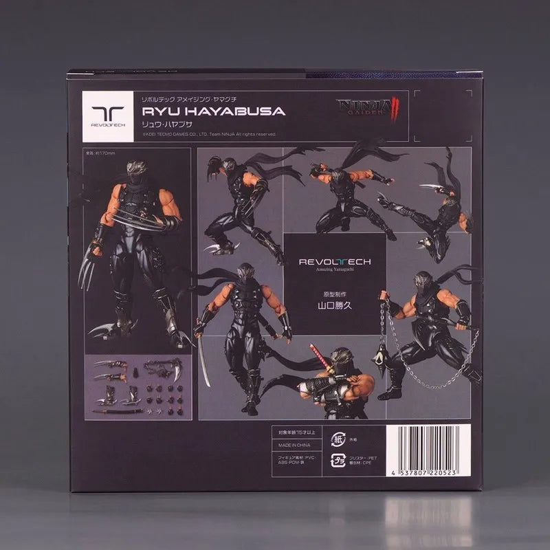 2025 In Stock Ok Yamaguchi Ninja Anime Figurine Gaiden Ryu Hayabusa Articulated Joints Moveable Action Figure Model Statue Gifts