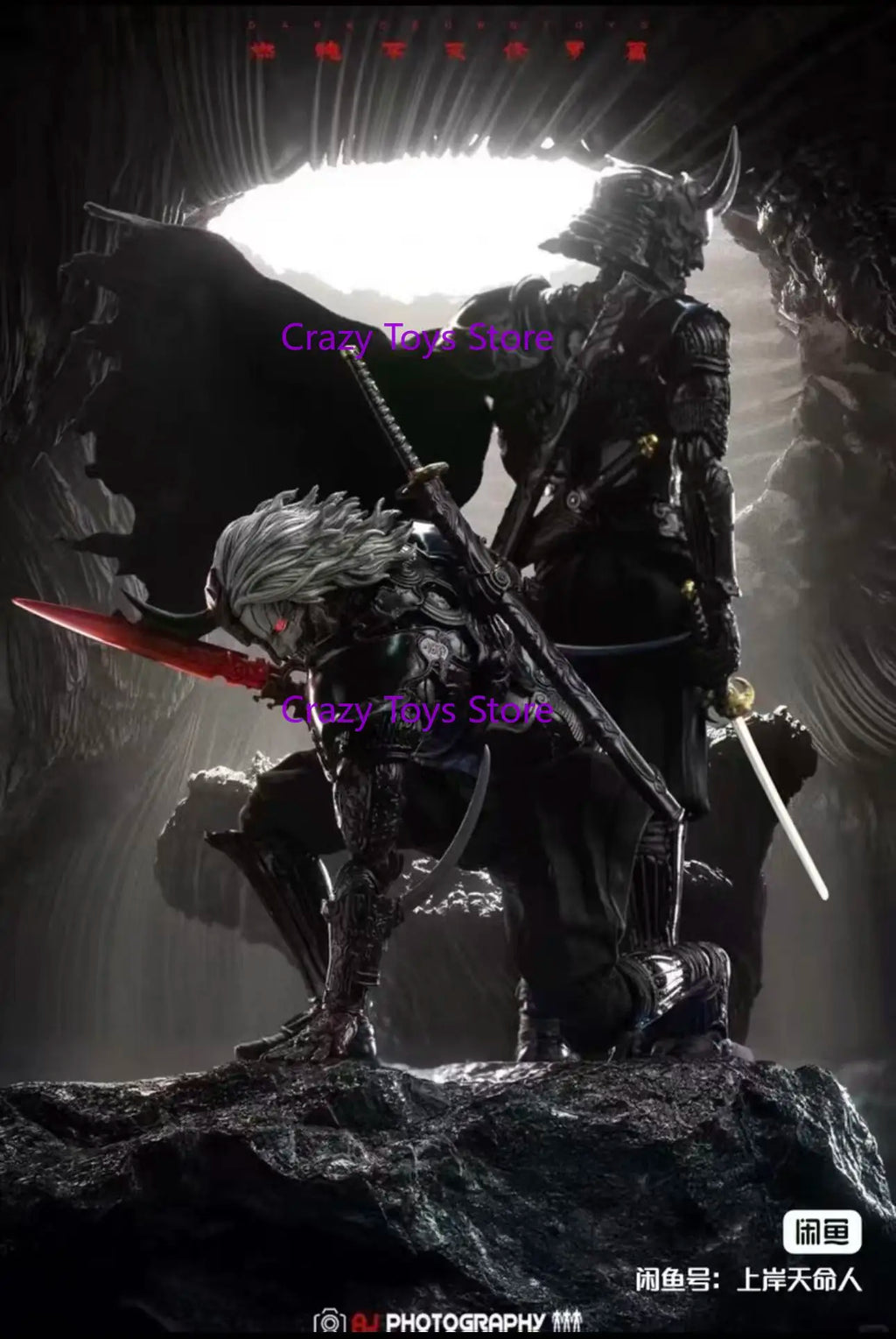 In Stock DARKCROWN TOYS BURNINGSOULS Action Model Toy 6-inch Scale Collectible Figure Samurai Collection Gift Gift