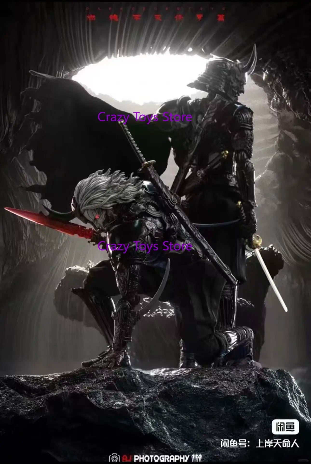 In Stock DARKCROWN TOYS BURNINGSOULS Action Model Toy 6-inch Scale Collectible Figure Samurai Collection Gift Gift