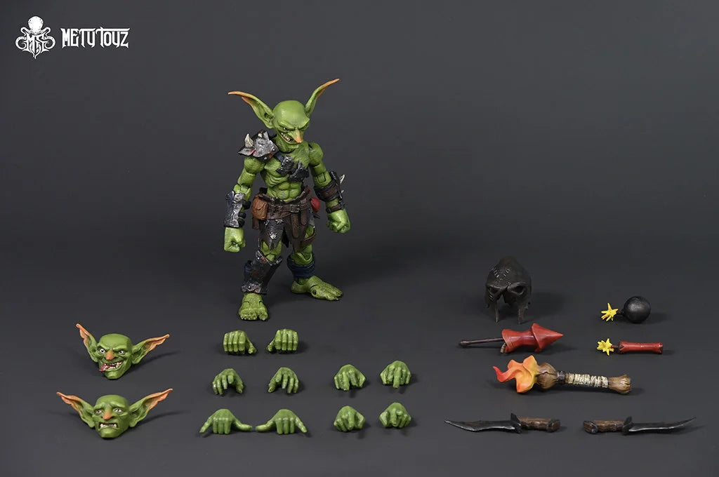 Metytoyz Goblin Action Figure Model Goblin Adventure Team Adventurer World Articulated Collectible For Adult Hobby Collectors