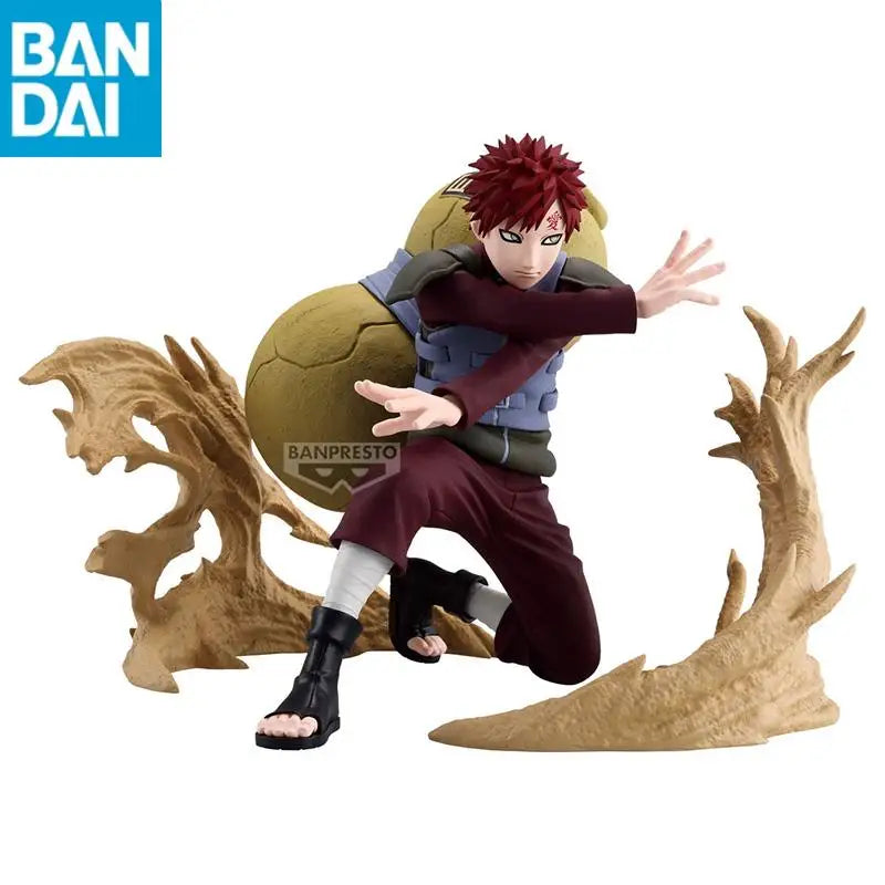 Bandai Namco Banpresto Naruto Shippuden Vibration Stars Gaara PVC About 12Cm In Stock Genuine Original Collector Figurine Toys