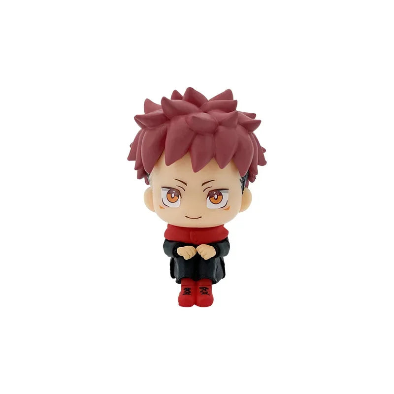 One Piece Zoro Luffy Sanji Anime Figure Ver. Robin Nami Brook Chopper PVC Car Decoration Figures Model Toy Kids Christmas Gift