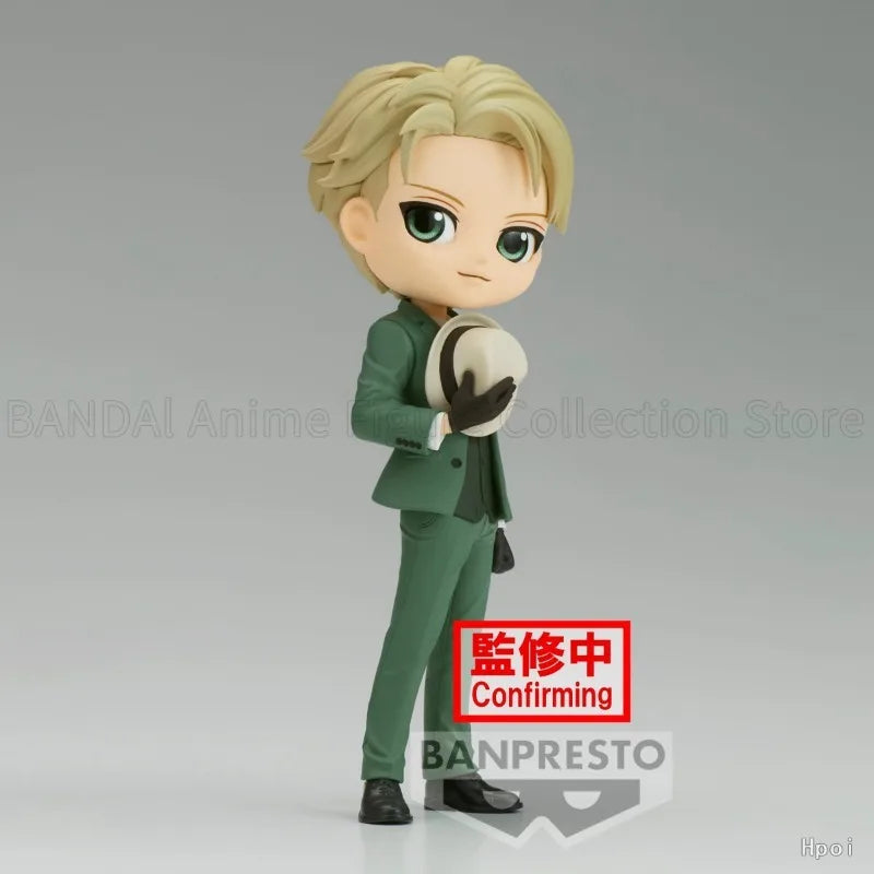 Original BANPRESTO Q Posket SPY×FAMILY LOID FORGER/YOR FORGER Outfit for Going Out Anime Humanoid Decoration Model