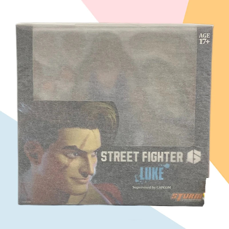 In Stock Storm Collectibles Origianl Street Fighter 4 LUKE Anime full Action Finished pvc Figure Model Toy Gifts for kids