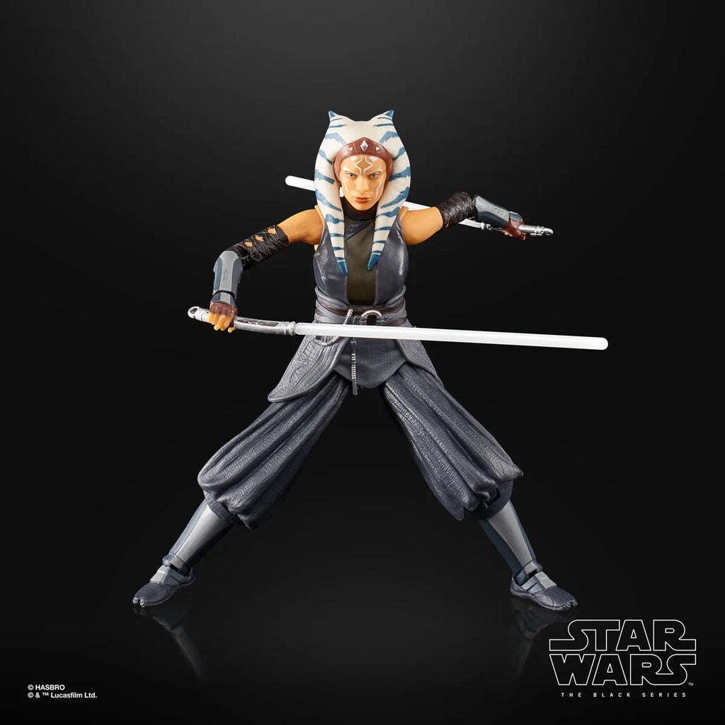 Original 6 Inch Star Wars The Black Series The Mandalorian Ahsoka Tano Action Figure Gifts Toys Collection