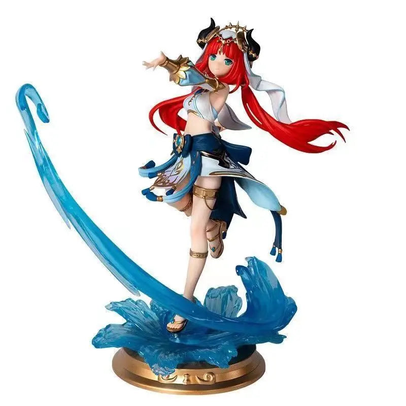 Genshin Impact Nilou Dancing Figure Anime Beautiful Girl Collectible Statue Desktop Decoration Wholesale For Game Fans