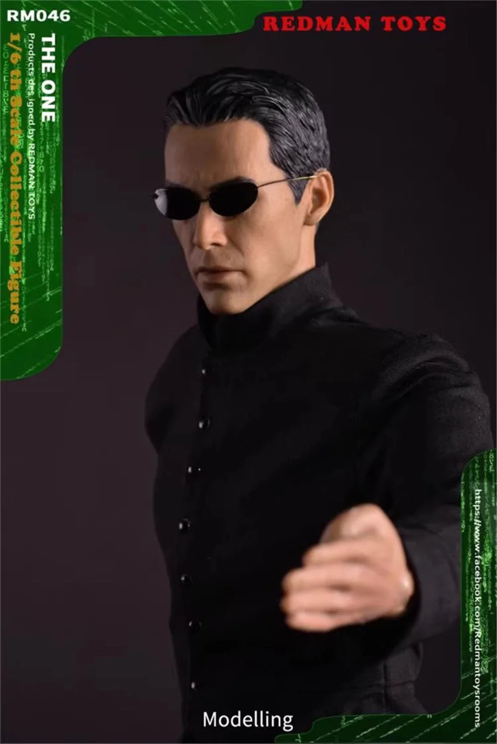 Scale 1/6 Redman RM046 The Killer Neo Man Wake Up Full Set Moveable Action Figure About 12" Doll Gift For Fans Collect