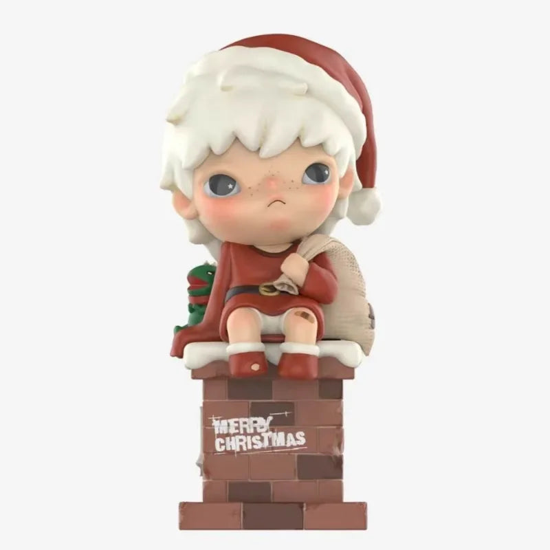 POPMART Hirono Series MERAY CHRISTMAS Figure Blind Box Mystery Box Guess Bag Toys Doll Cute Desktop Ornament Collection Figure