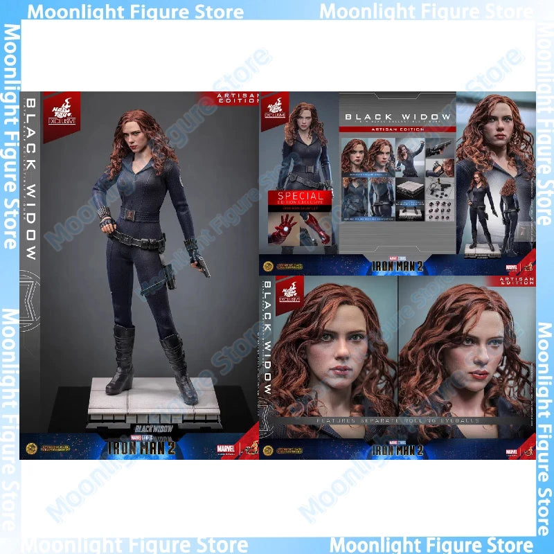 In Stock HotToys MMS757AE Black Widow Hair Transplant Edition 1/6 Animation Action Figure Toy Gift Model Collection
